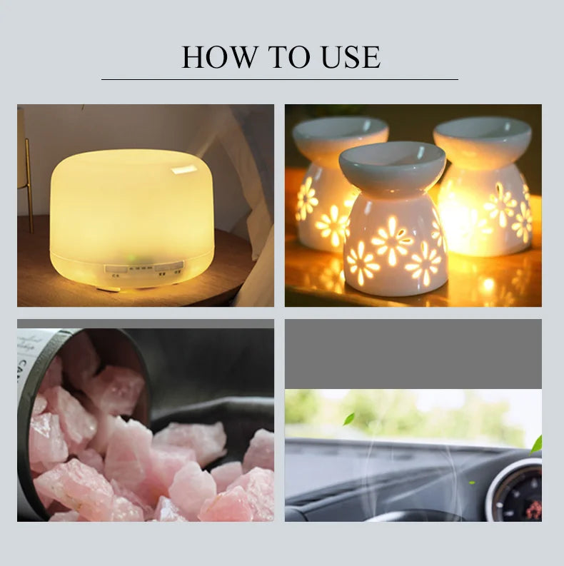 Experience Tranquility with Our Natural Plant Extracted Water-Soluble Essential Oils for Diffusers and Humidifiers