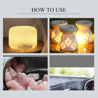 Experience Tranquility with Our Natural Plant Extracted Water-Soluble Essential Oils for Diffusers and Humidifiers