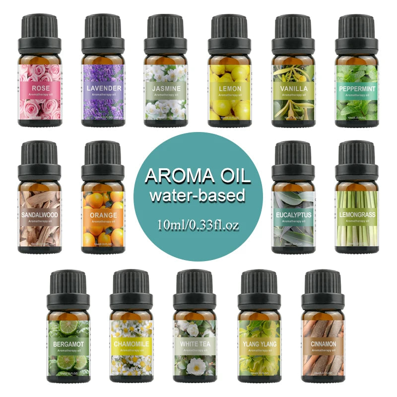 Experience Tranquility with Our Natural Plant Extracted Water-Soluble Essential Oils for Diffusers and Humidifiers