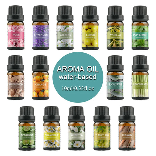 Experience Tranquility with Our Natural Plant Extracted Water-Soluble Essential Oils for Diffusers and Humidifiers